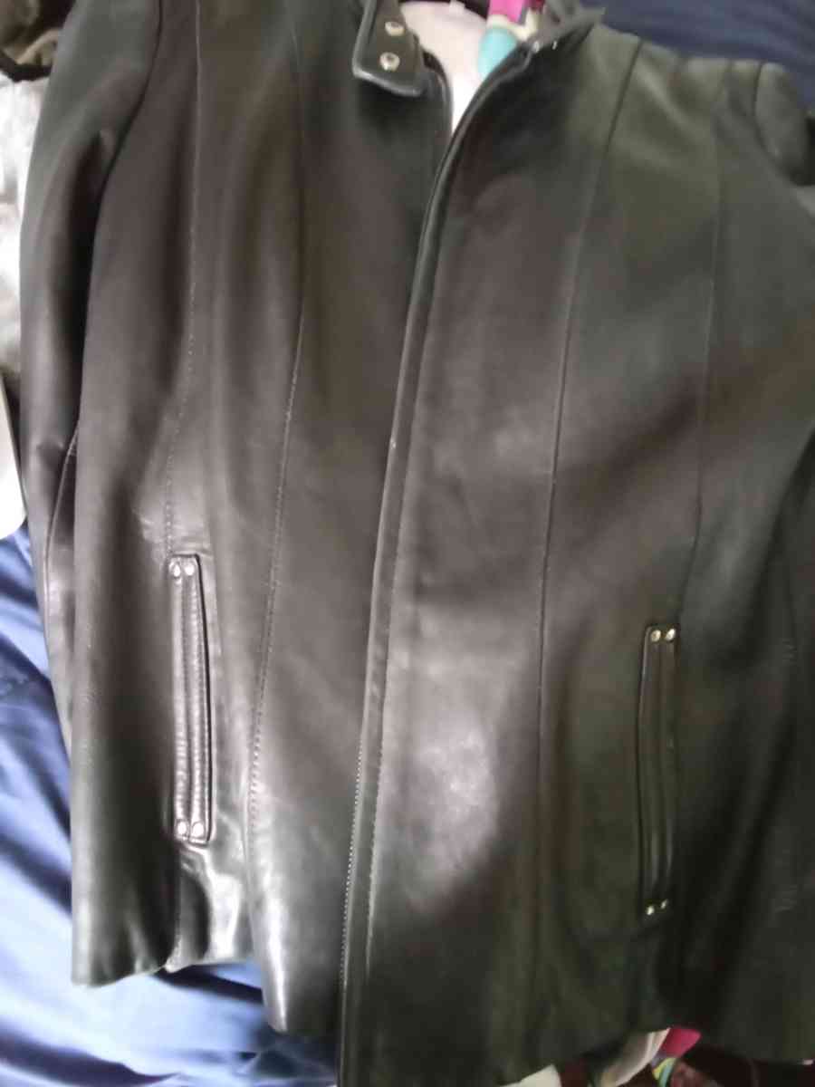 leather jacket - Lamont, Florida