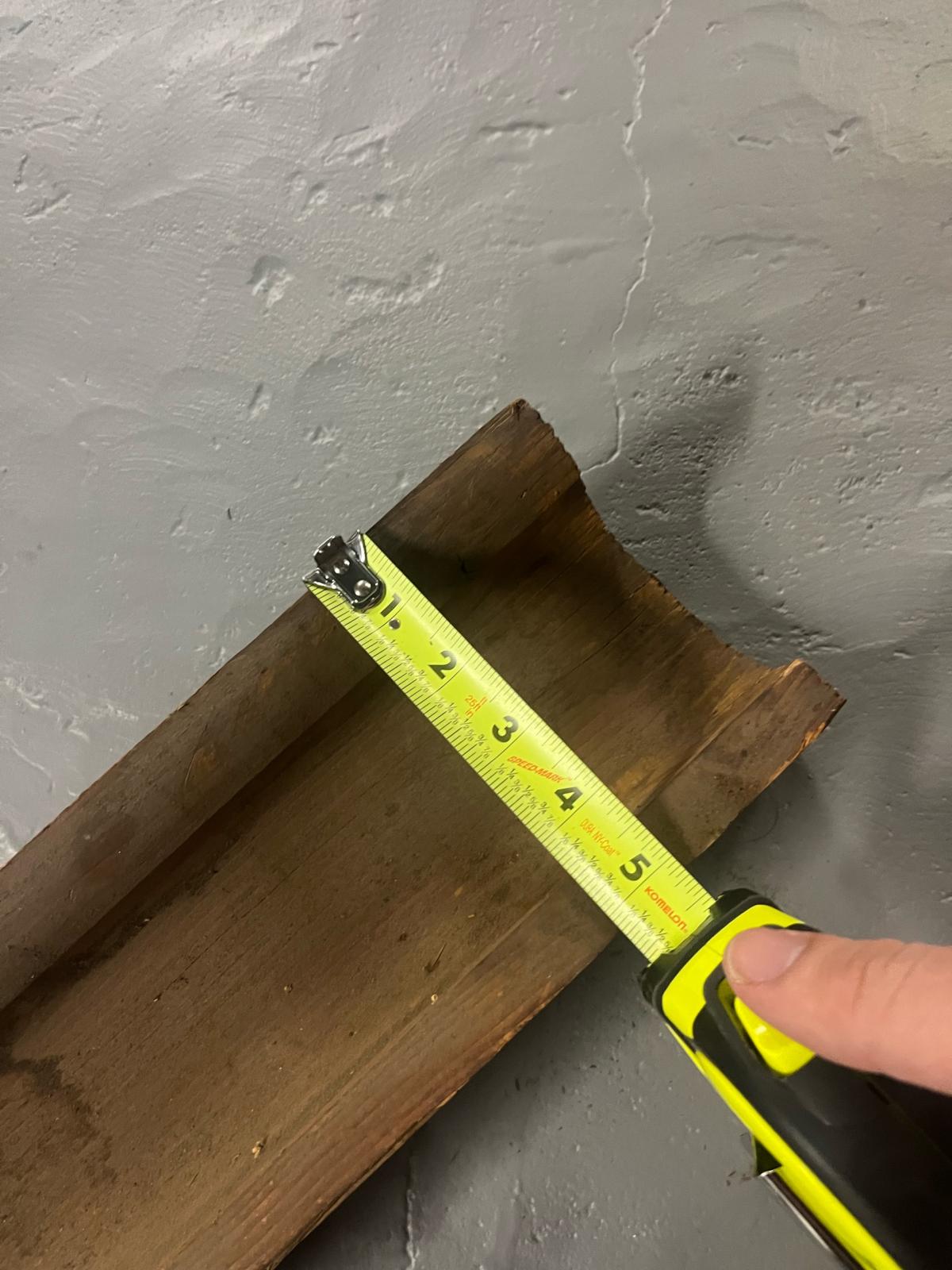 3FT Wooden Gutter  unused  see details below for more inform - Piscataway, New Jersey - FleaMarketBay