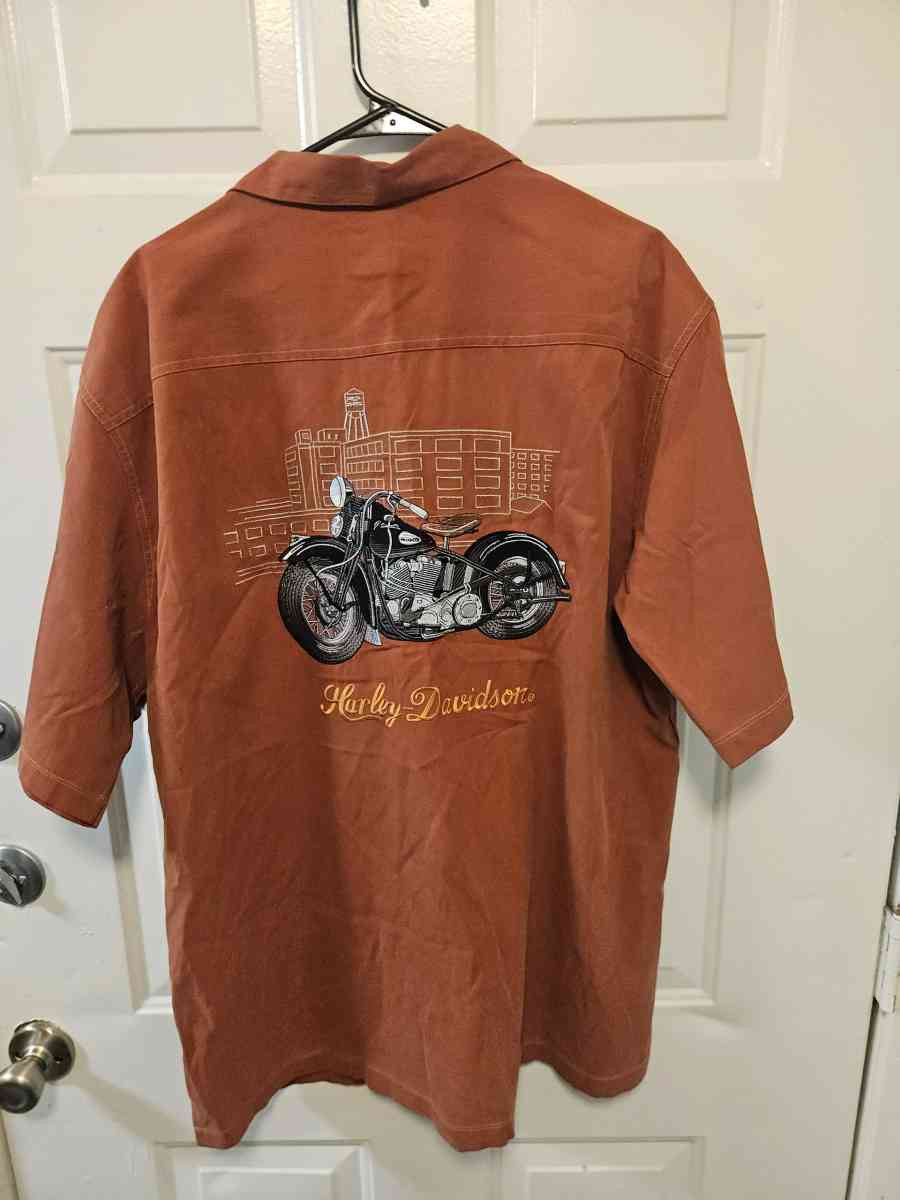 HarleyDavidson Mens Shirt - Tulsa, Oklahoma - FleaMarketBay