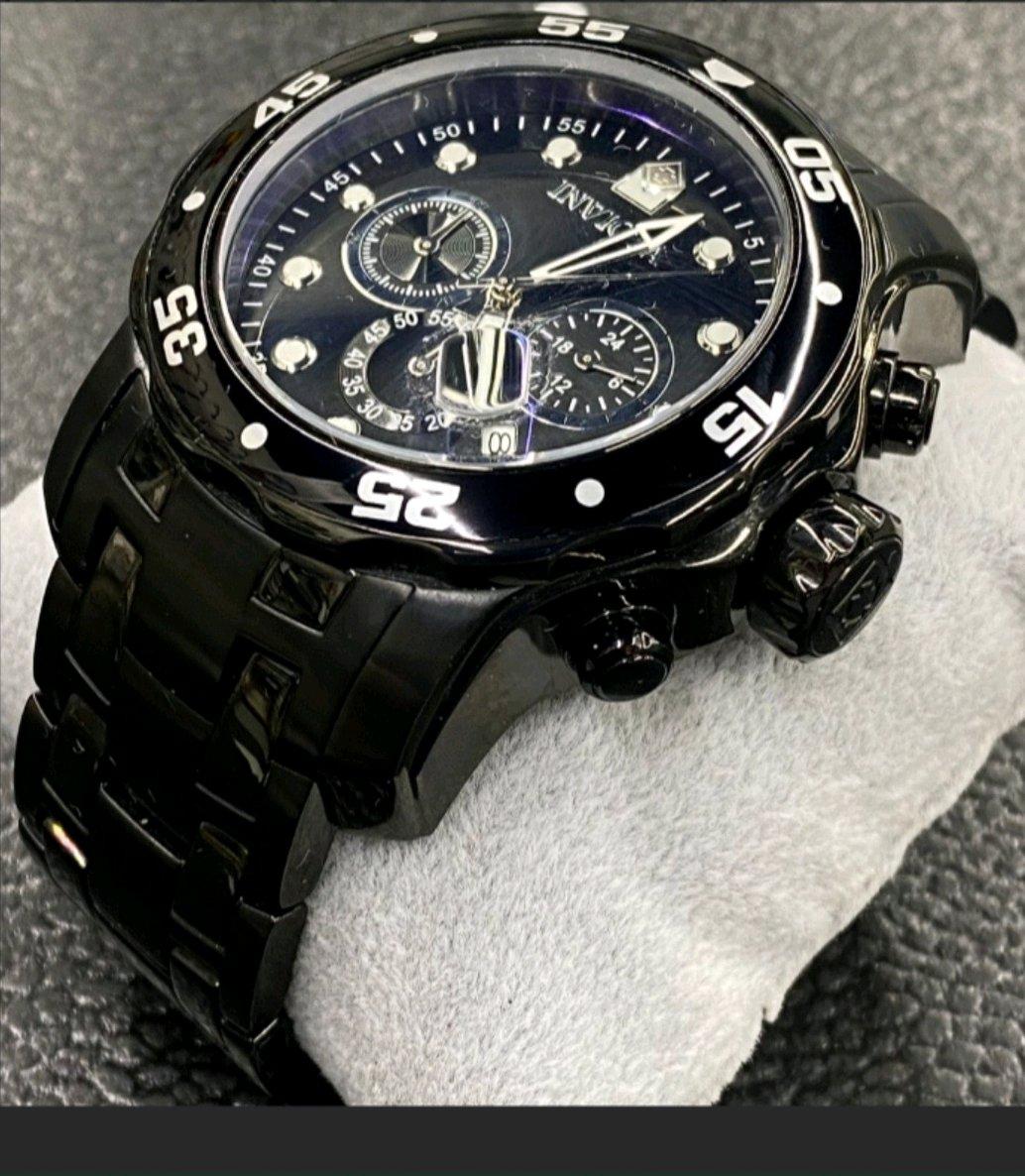 Invicta Mens Pro Diver Scuba Chronograph Triple Black Combat - Zanesville, Ohio - FleaMarketBay