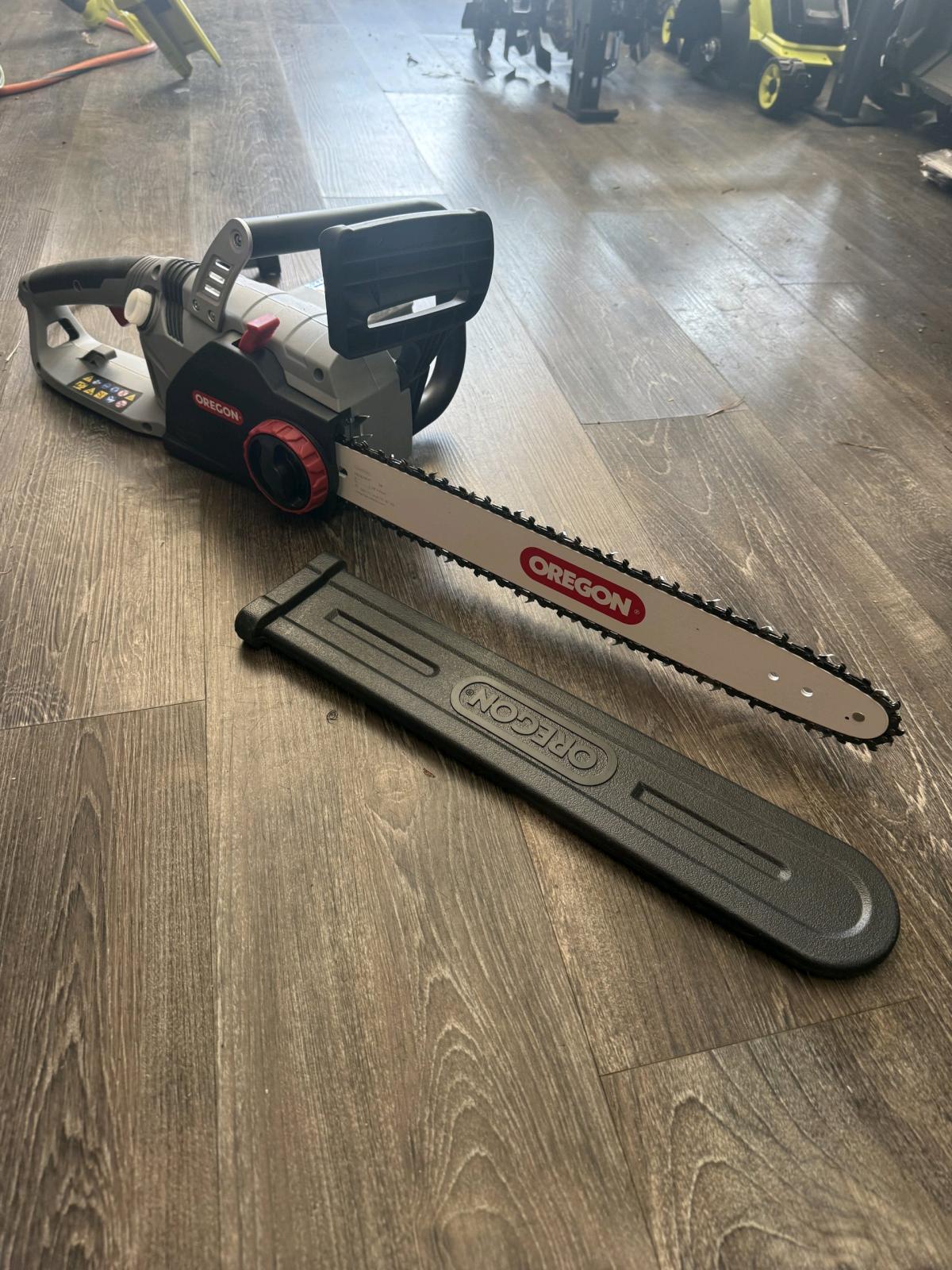 oregon corded chainsaw
