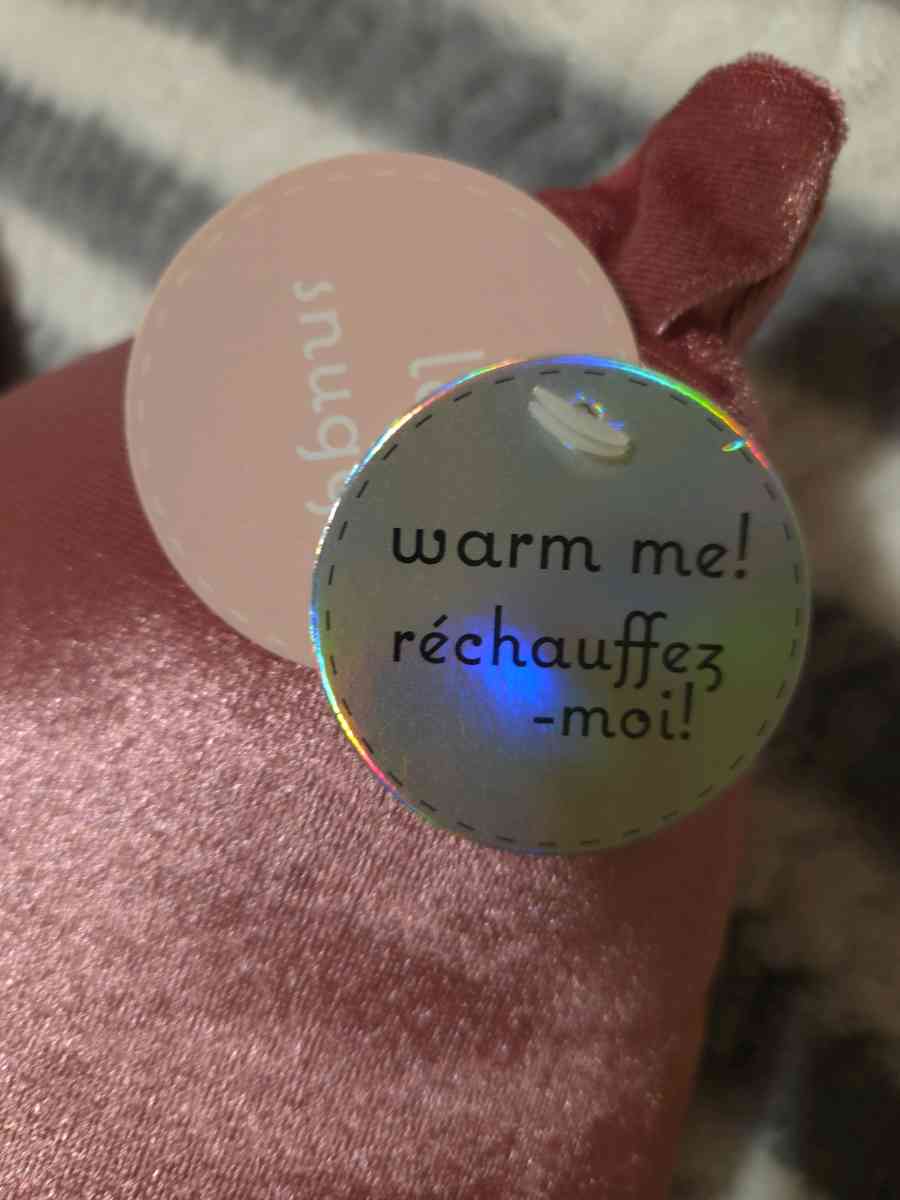 Valentines Snuggle Buddies Pink Velvet Bow PillowIt has a he - Inglewood, California - FleaMarketBay