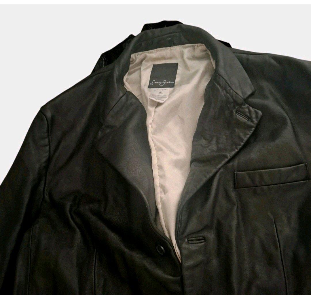 Vintage Sean John Leather Jacket  Mens XXL Black - Tampa, Florida - FleaMarketBay