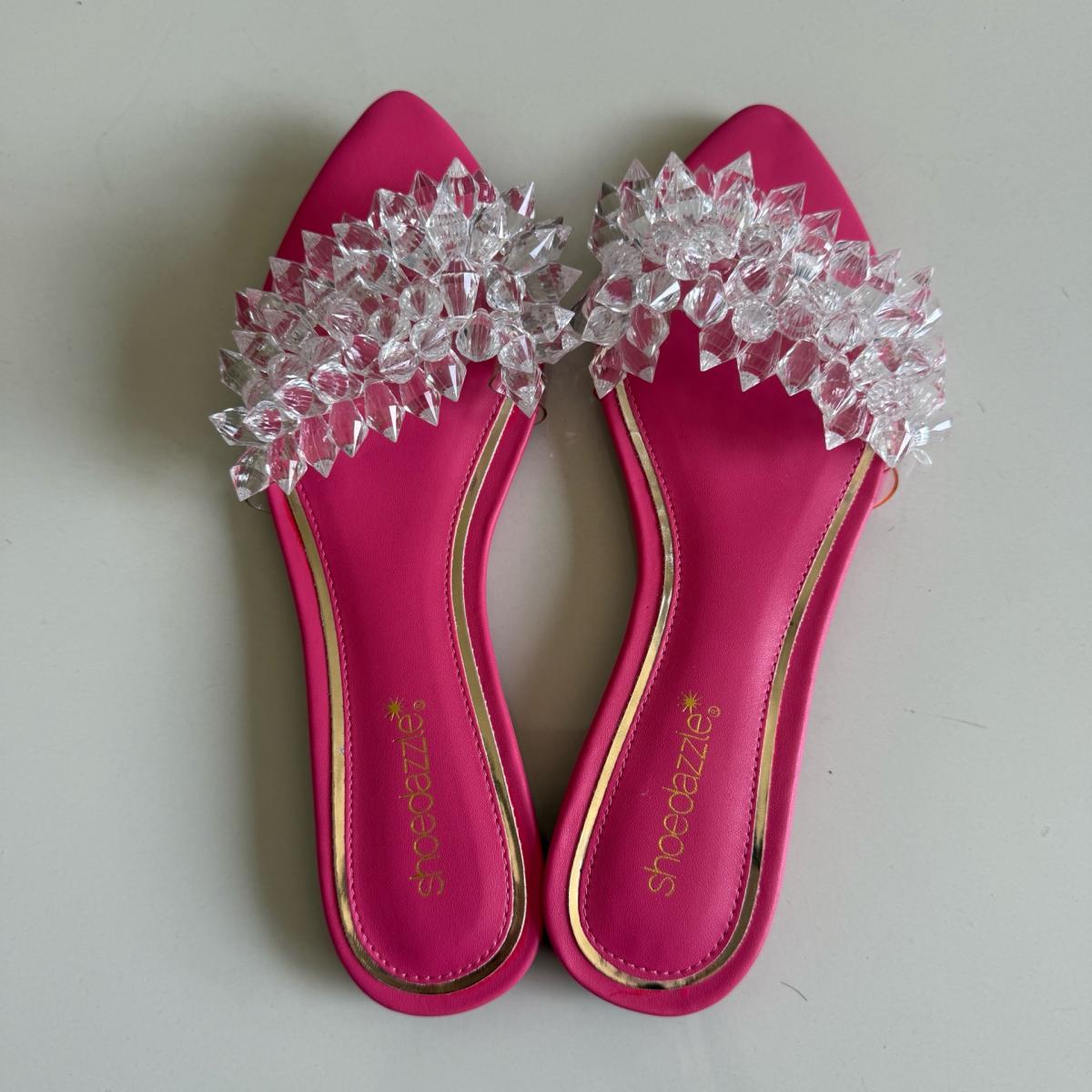 ShoeDazzle In The Spotlight Hot Pink Crystal Embellished - Los Angeles, California