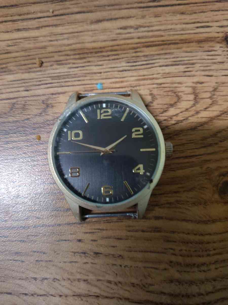 mens watch 2 faces one band non working - Saint Joseph, Missouri - FleaMarketBay