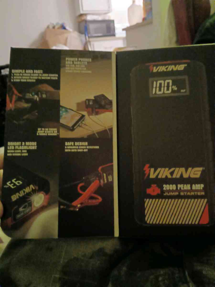 2000 peak amp jump starter - Mcminnville, Oregon - FleaMarketBay
