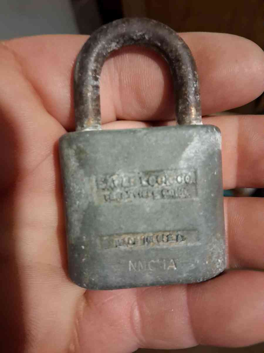 lock eagle brand 1930s - Laurens, South Carolina - FleaMarketBay