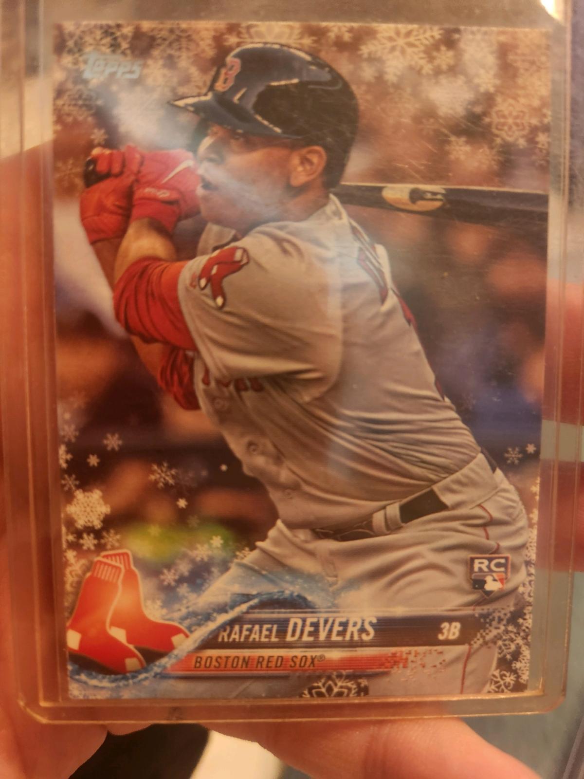 2018 Topps Holiday Rafael Devers - Joplin, Missouri