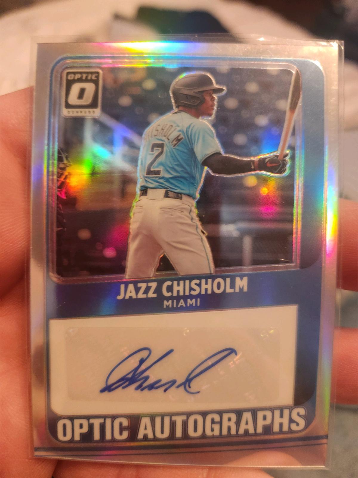2021 Donruss Optic Jazz Chisholm - Joplin, Missouri
