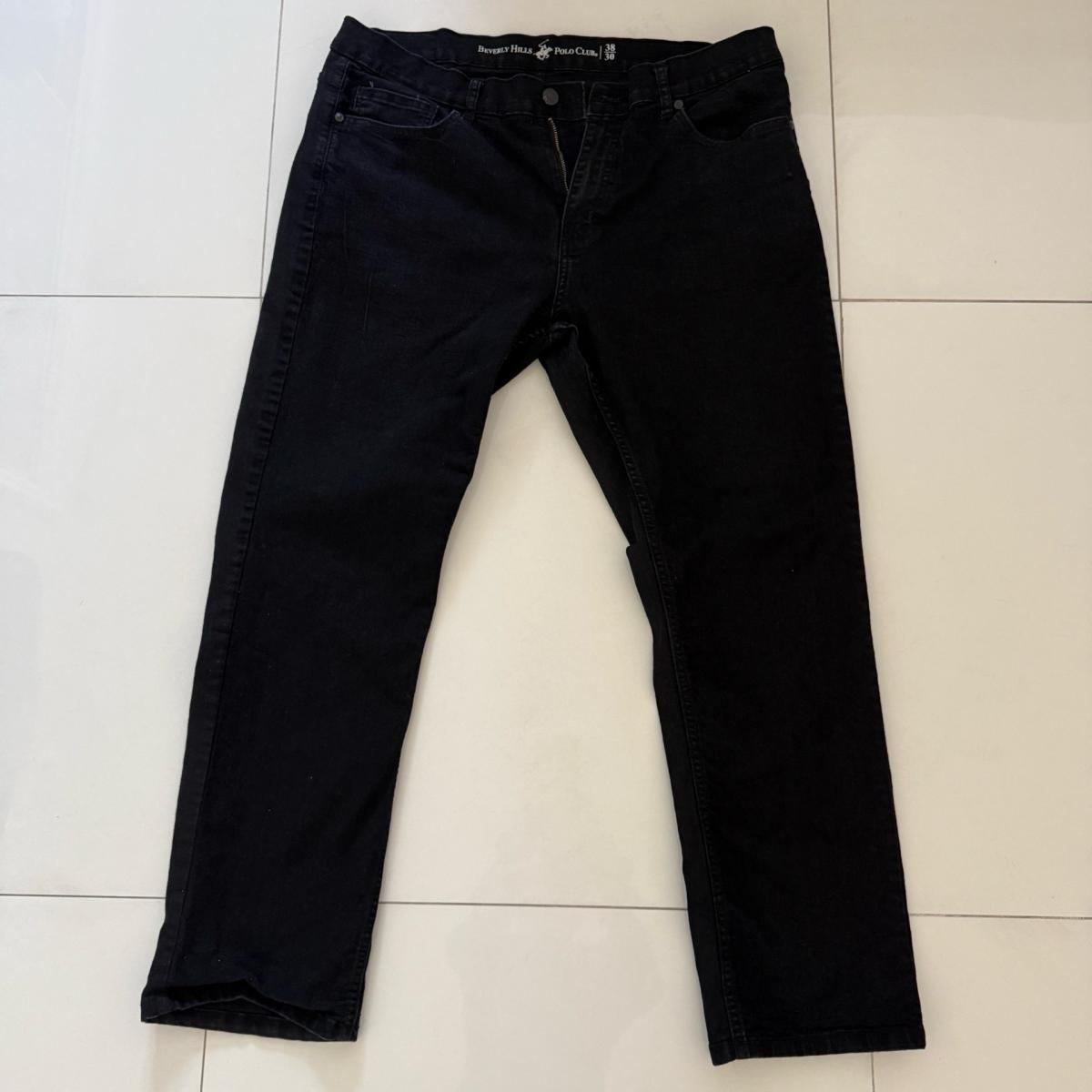 Beverly Hills Polo Club Mens Dark Wash StraightLeg Jeans  38 - Los Angeles, California - FleaMarketBay