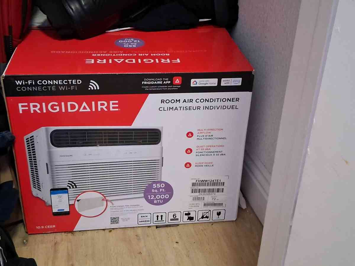 A brand new never used refrigerator and a brand new wifi AC - Los Angeles, California - FleaMarketBay