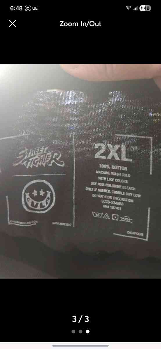 2x mens street fighter Cammy - Adelanto, California - FleaMarketBay