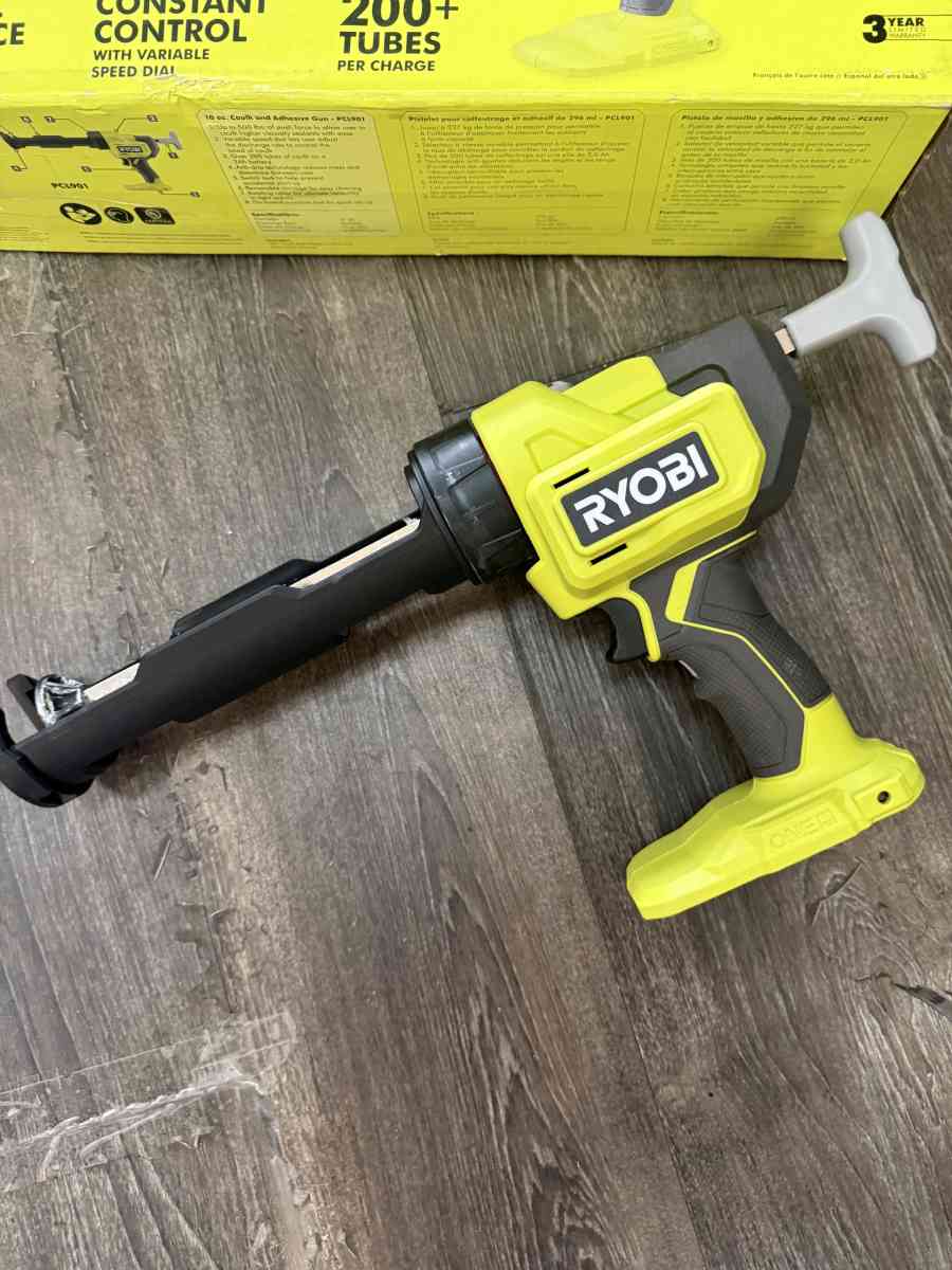 Ryobi 18v caulk gun - Cobb, Georgia - FleaMarketBay