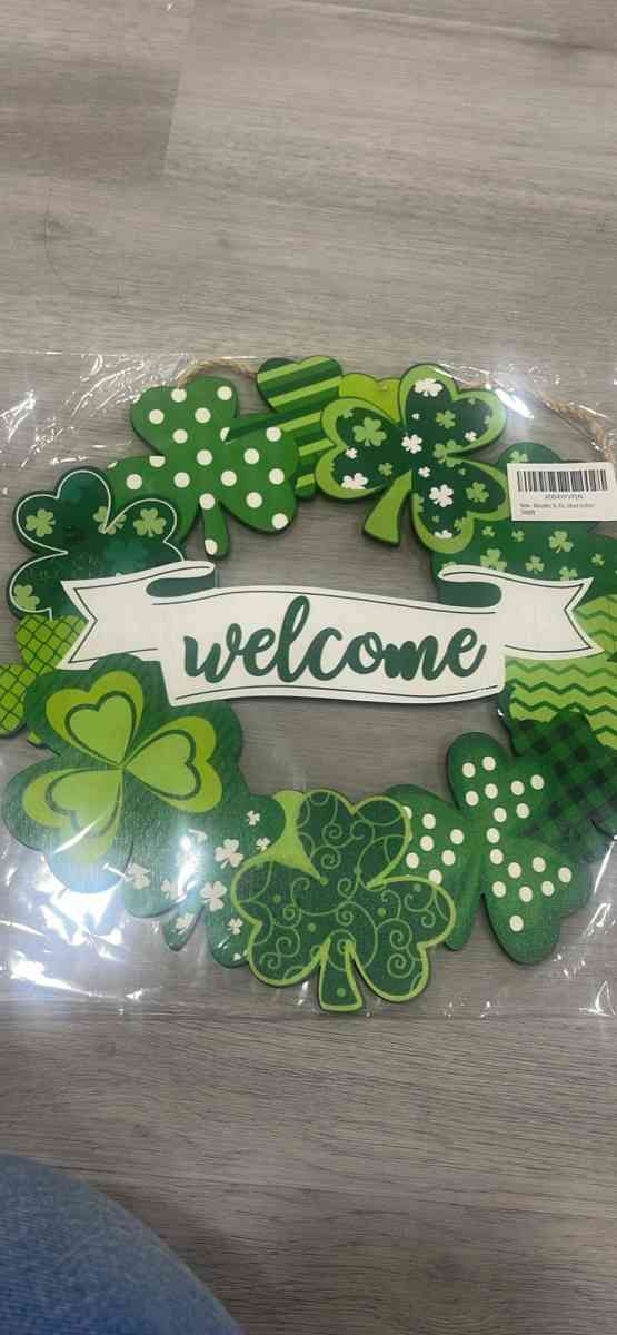 Wooden St Patricks Day Decoration