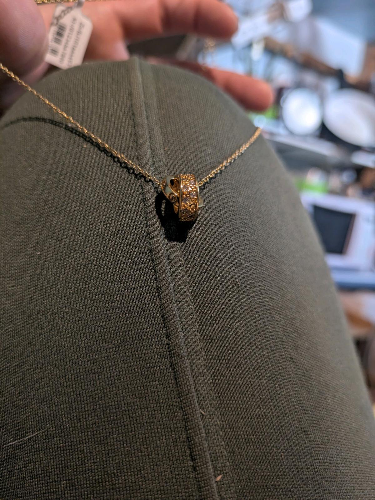 925 Sterling Silver with Two Hoop Pendant - Camas Valley, Oregon - FleaMarketBay