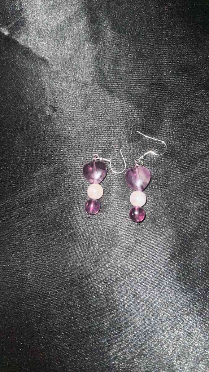 fluorite earrings