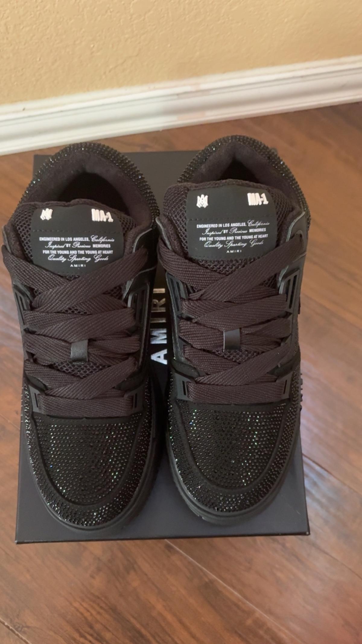 Black amiri ma1 crystal brand new size 10 - Garland, Texas - FleaMarketBay