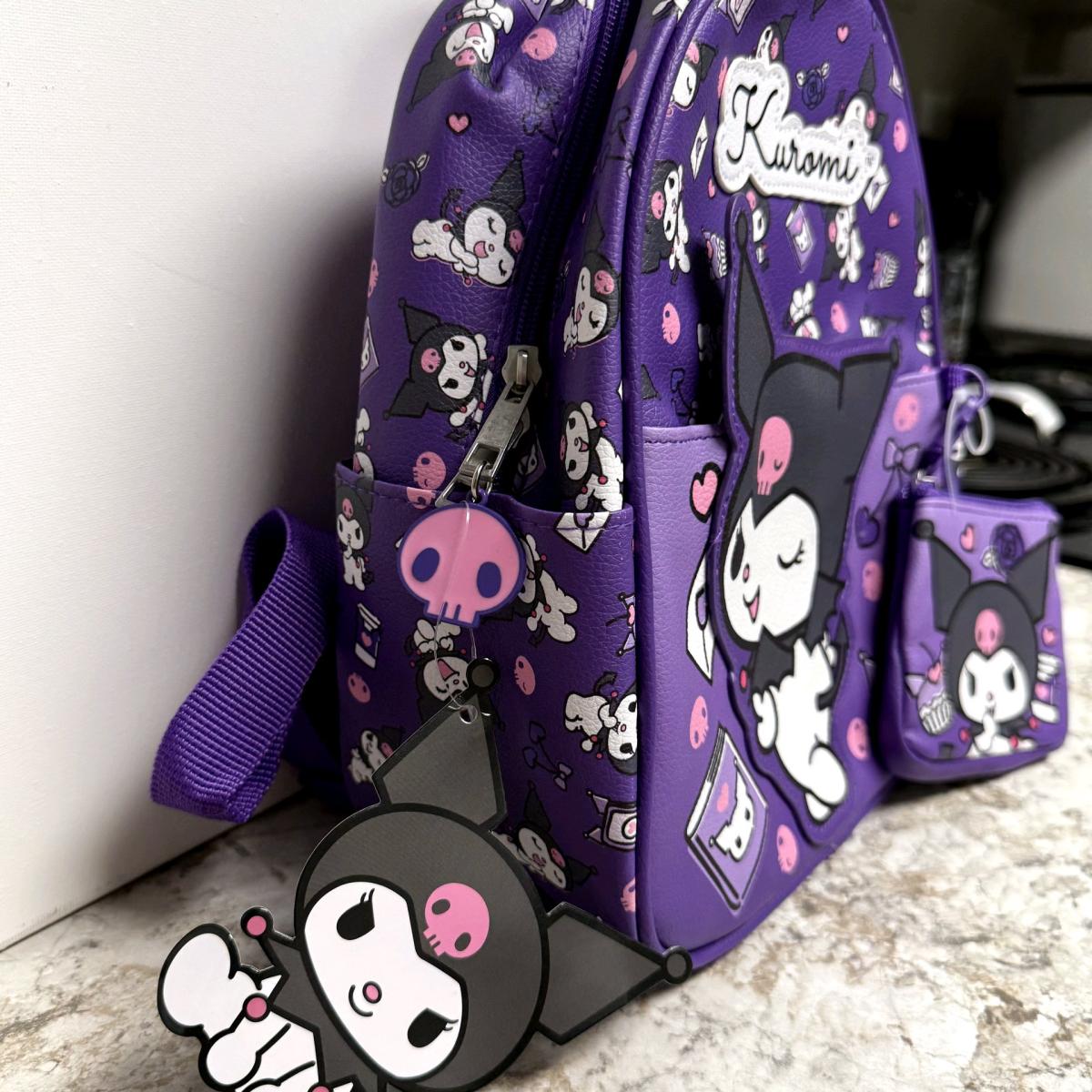 Kuromi hello Kitty Friends 10 inch backpack with coin purse - Arlington, Texas - FleaMarketBay