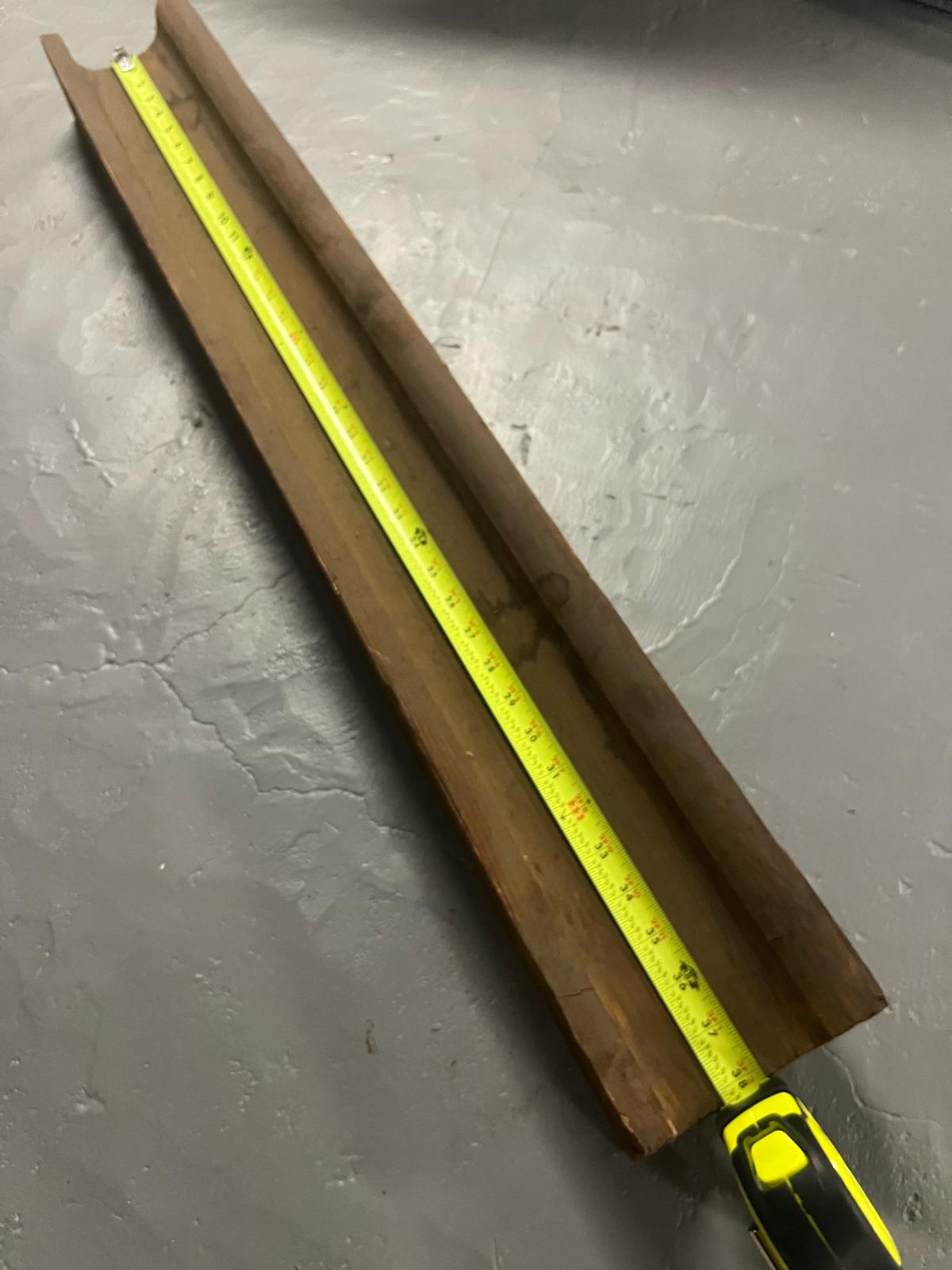 3FT Wooden Gutter  unused  see details below for more inform - Piscataway, New Jersey - FleaMarketBay