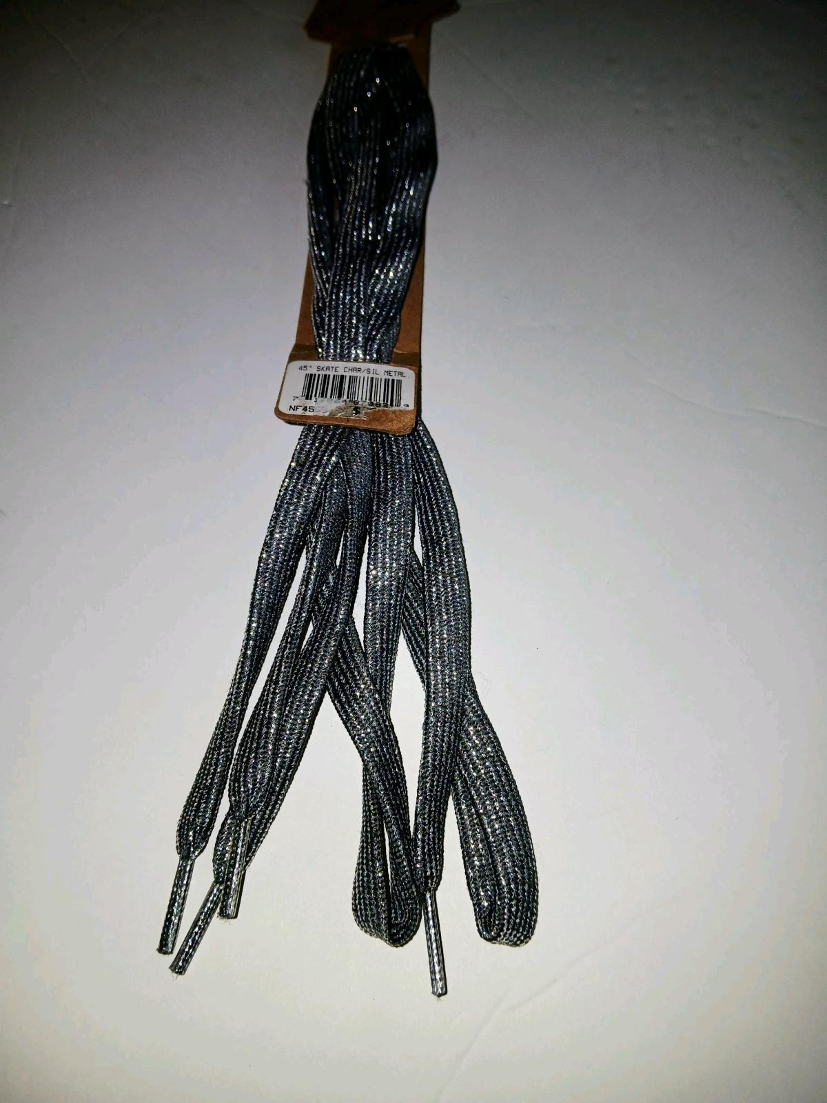 Nike silver shoe strings - Bridge City, Texas - FleaMarketBay