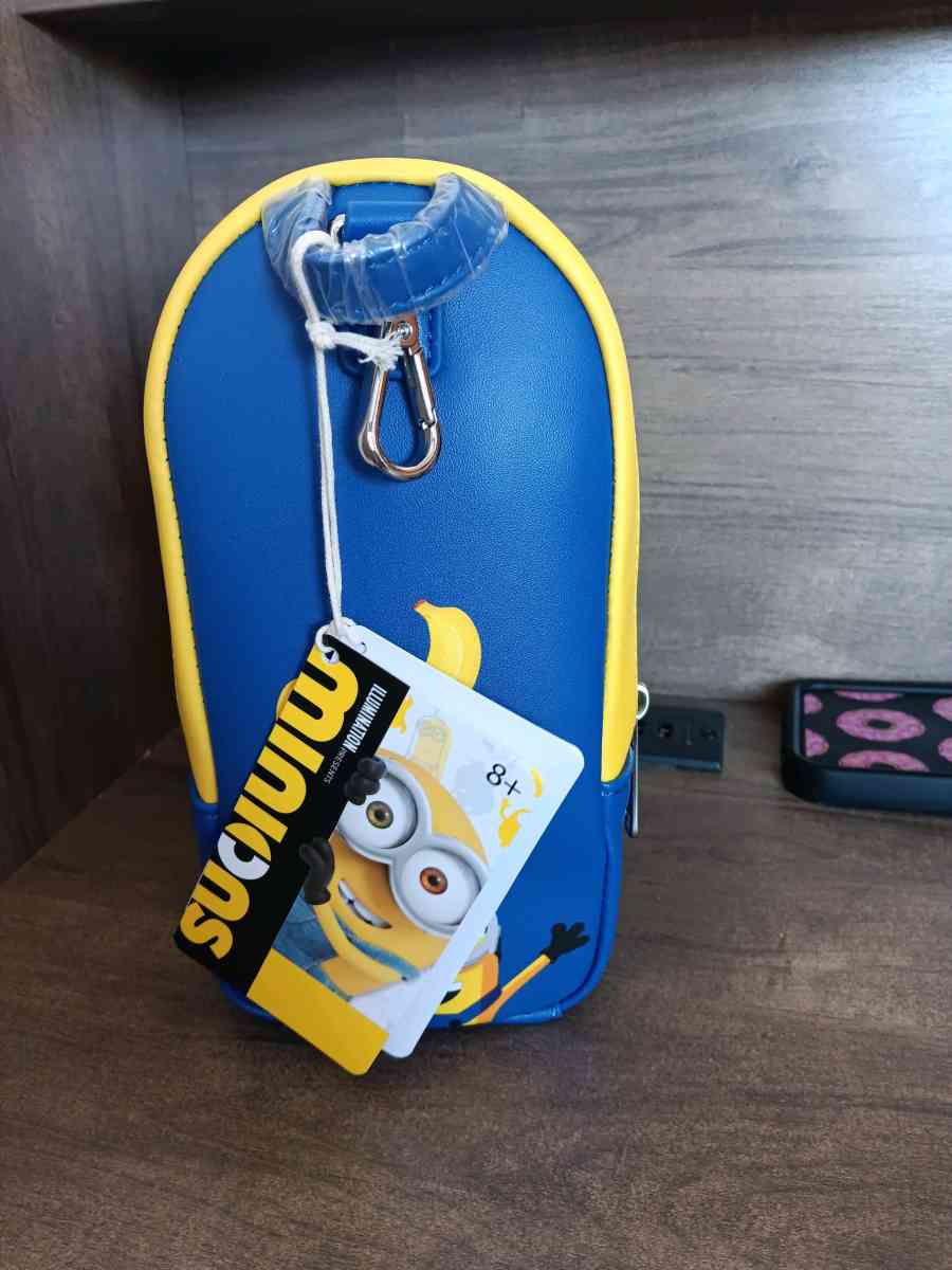 NWT AMC Loungefly Minions Pencil Case - Agency, Missouri - FleaMarketBay