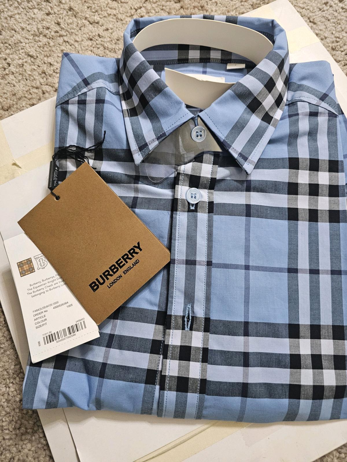 Burberry mens shirts