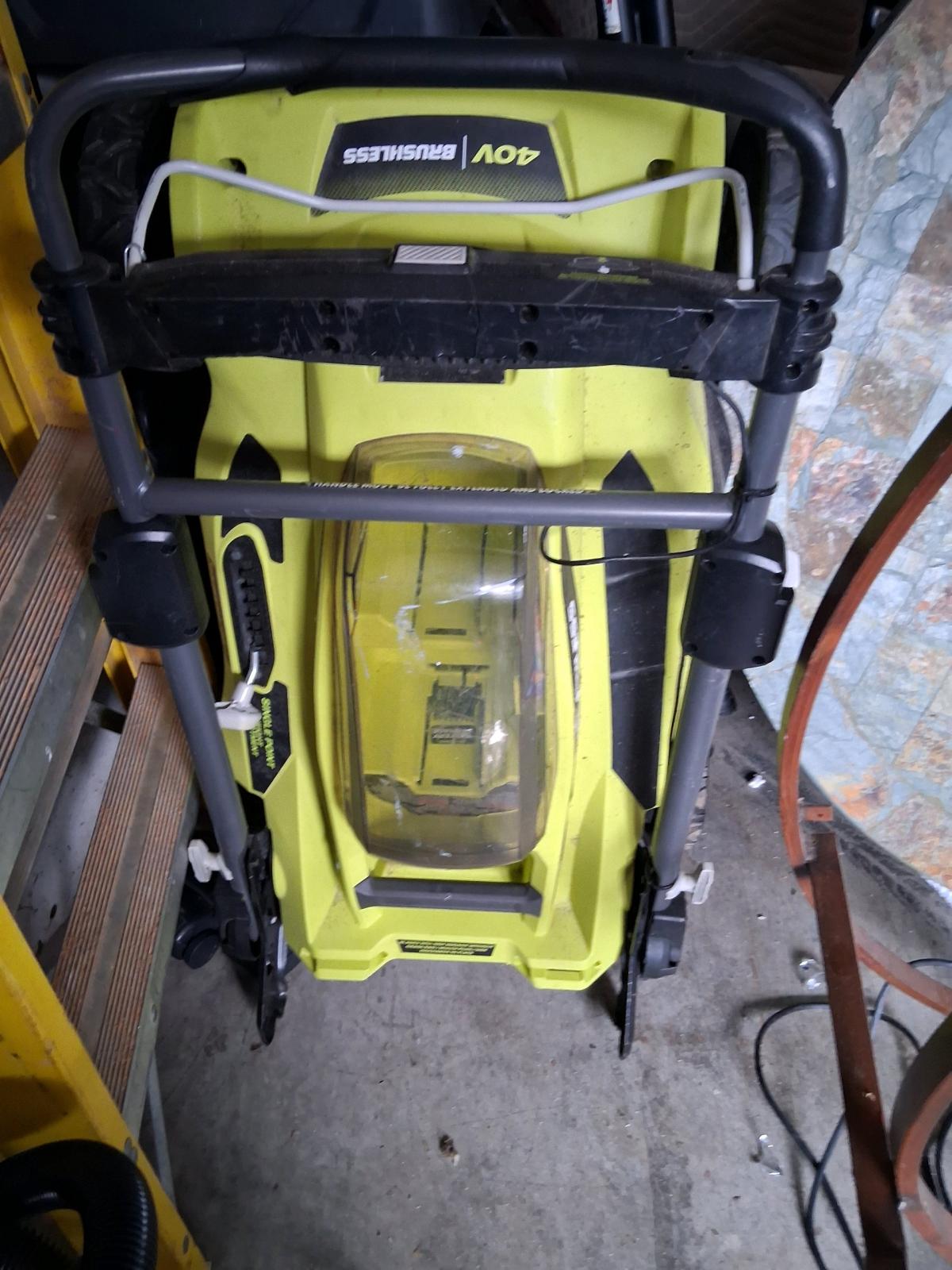 Ryobi 40V brushless electric mower - Charlotte, North Carolina
