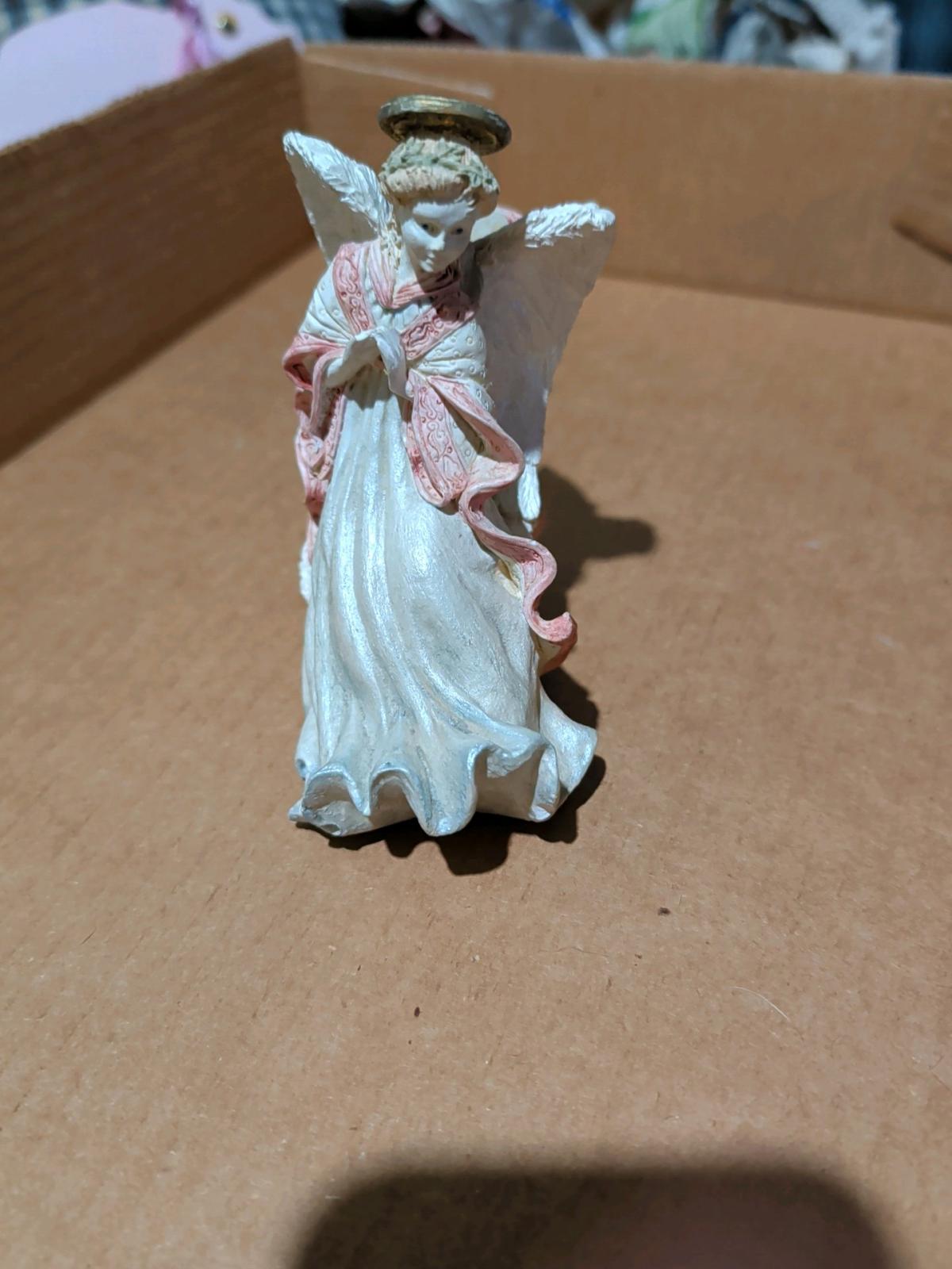 Vintage Ceramic Collectible Angel Candleholder Figurine - Saint Louis, Missouri