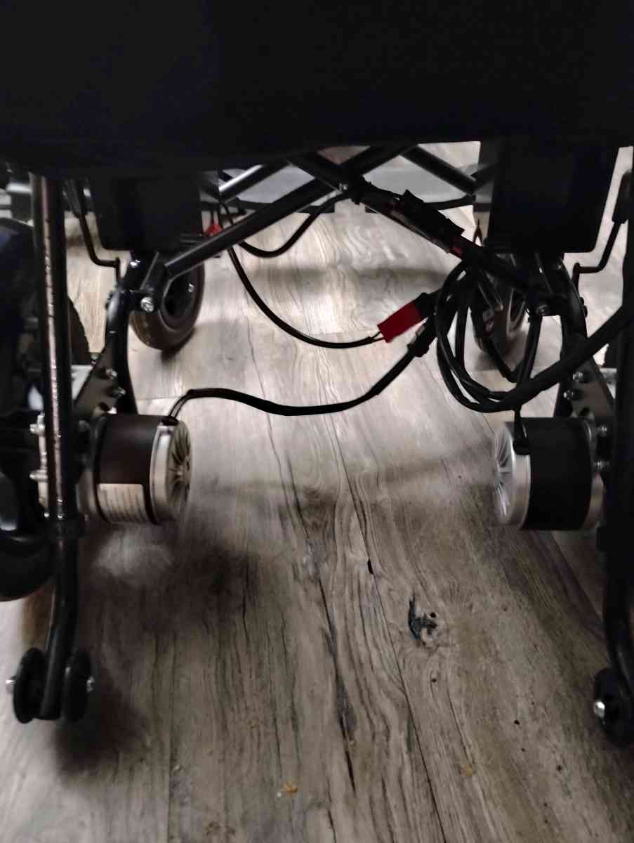 Motorized Wheelchair with Dual Batteries and Charger - Phenix City, Alabama - FleaMarketBay