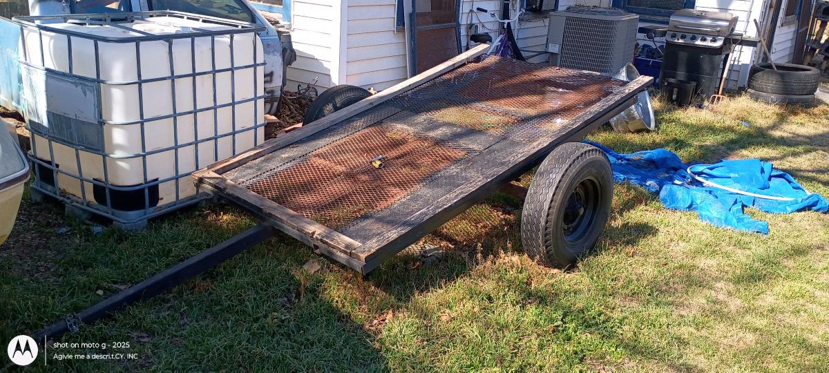 14ft Utility Trailer with two inch ball hitch