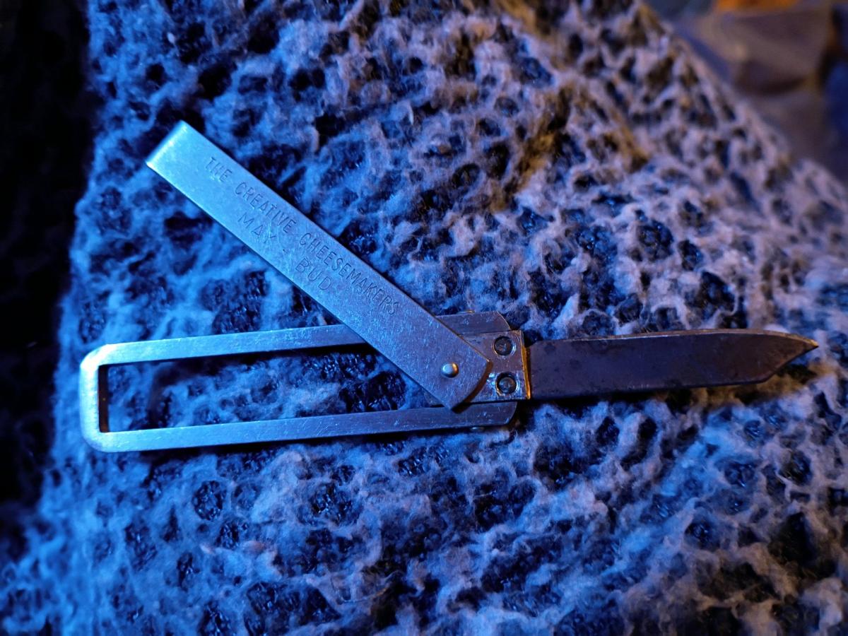 vintage cheesemakers trifold knife - Liberty, Missouri - FleaMarketBay