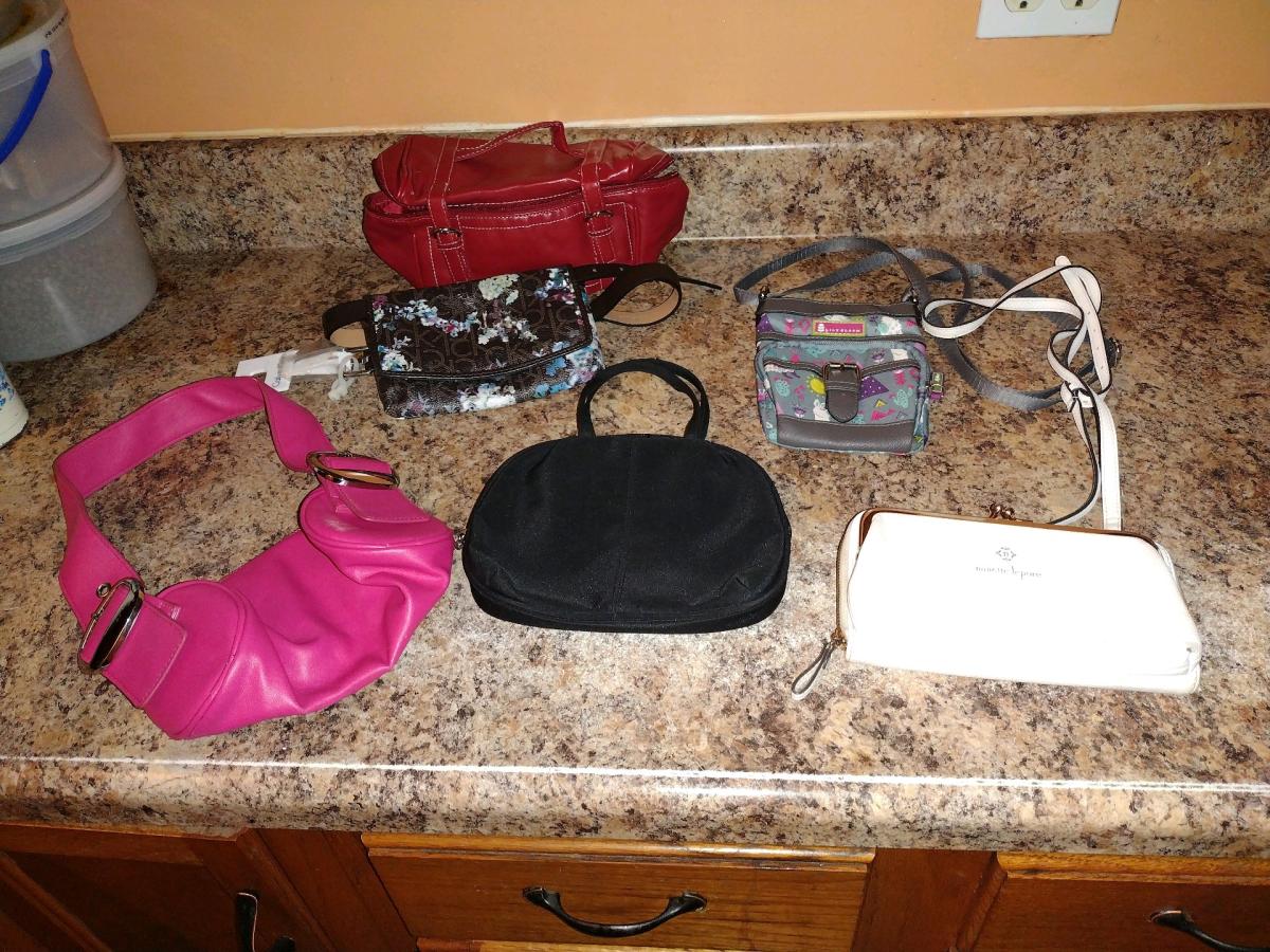 6 Small Carrying Purses