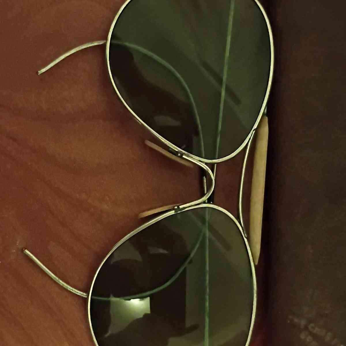 The CM Fischer SRC Co Pilot Sunglasses Silver Metal Frame Gr - Norfolk, Virginia - FleaMarketBay