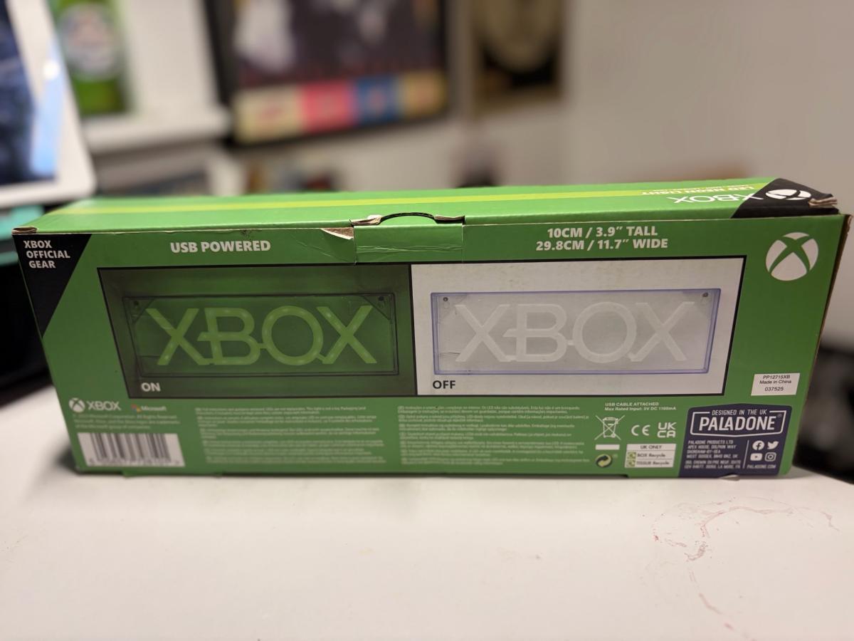 Xbox LED Neon Light  Green Logo Sign  Gamer Room Decor  Wall - Hillside, New Jersey - FleaMarketBay