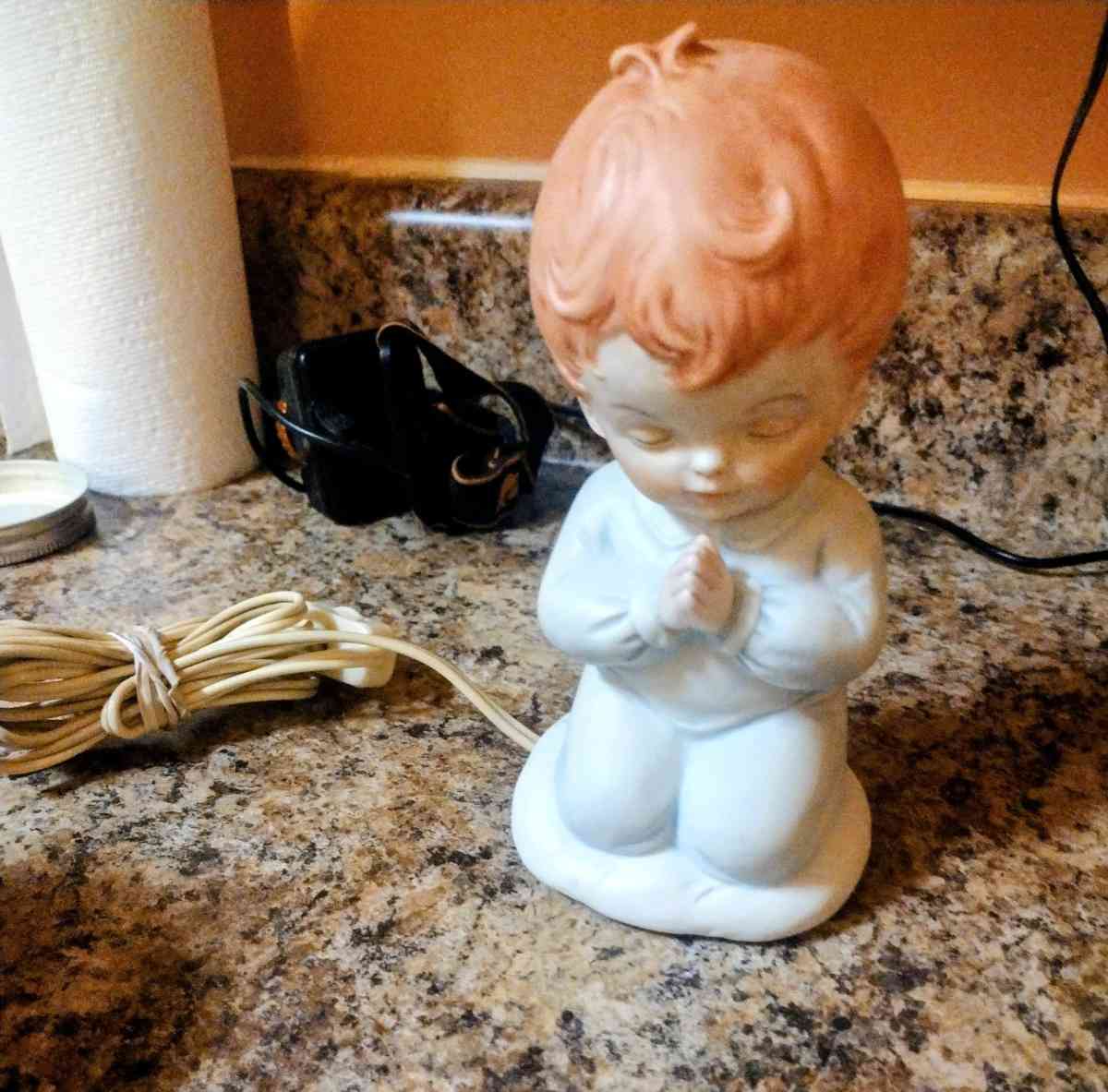 Vintage Leften Boy Night Light - Corning, Arkansas