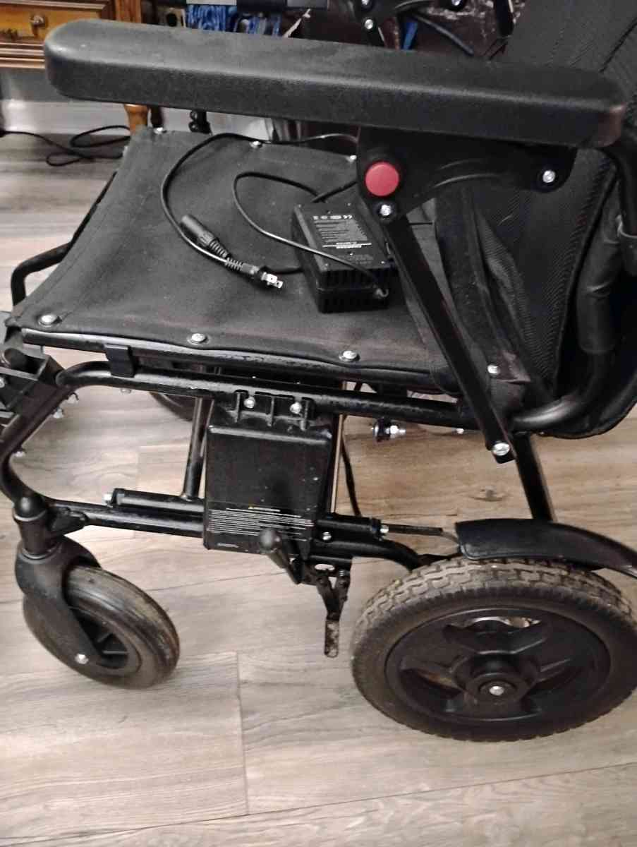 Motorized Wheelchair with Dual Batteries and Charger - Phenix City, Alabama - FleaMarketBay