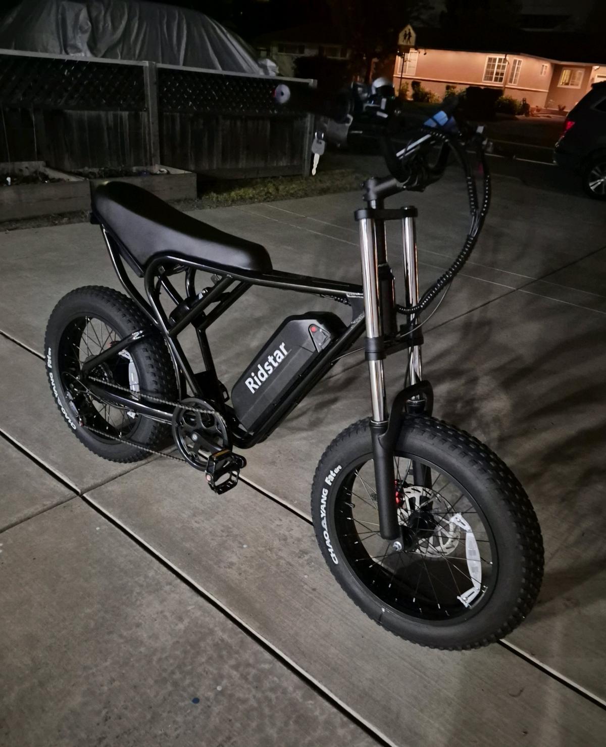 Ridstar Q20 54V Ebike - Sunnyvale, California - FleaMarketBay