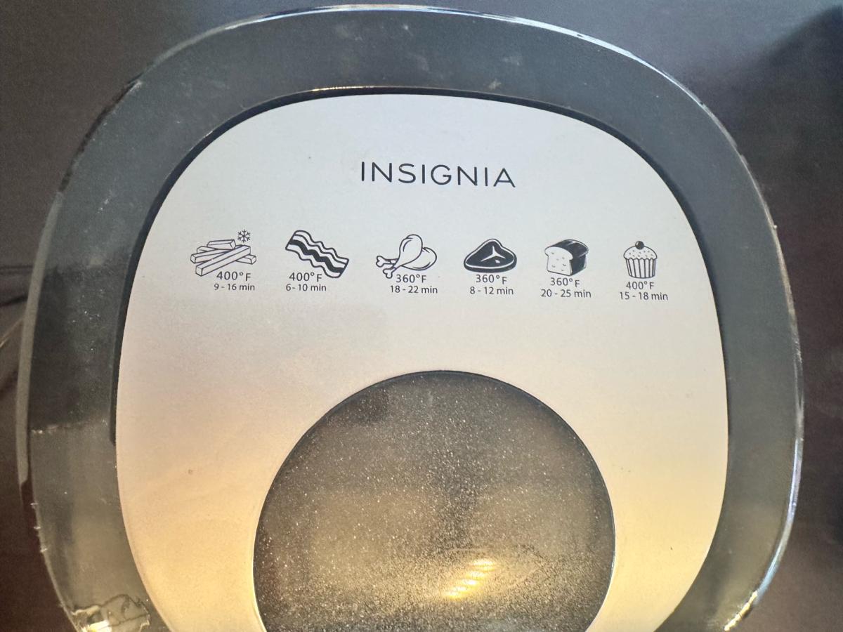 Insignia air fryer