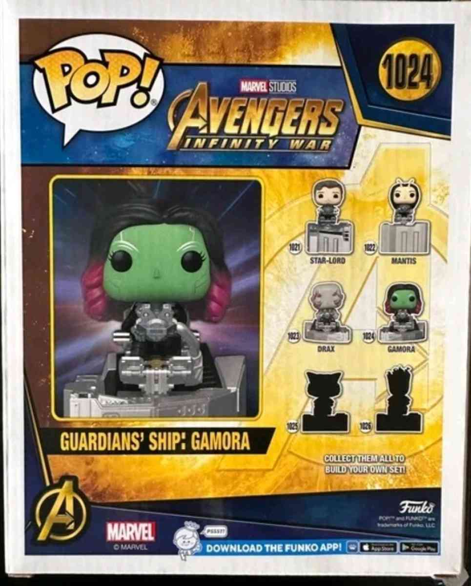 FUNKOPOP GUARDIANS OF GALAXY SHIP GAMORA 1024 - Lutz, Florida - FleaMarketBay