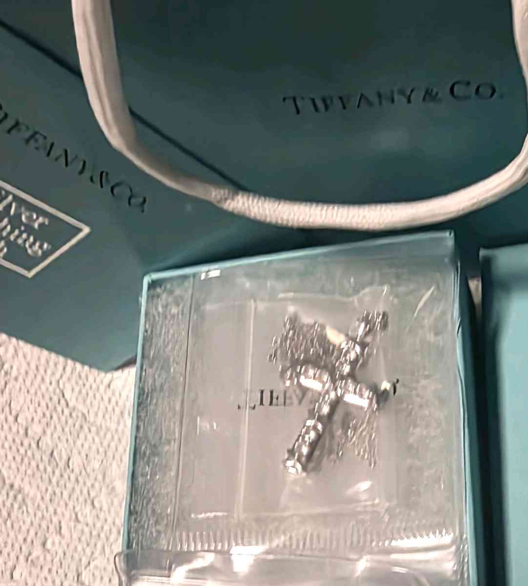 Sixteen Stone by TiffanyCross Pendant in Platinum and Yellow - White Lake, Michigan - FleaMarketBay