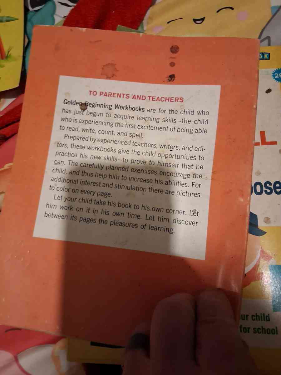 activity books mrmagoo and mother may I and puppet book - Laurens, South Carolina - FleaMarketBay