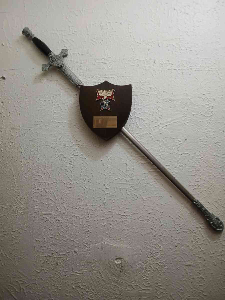 Decorative sword SIR KNIGHT JOHN A REGO POPE JOHN XXIII - Brooklyn, New York