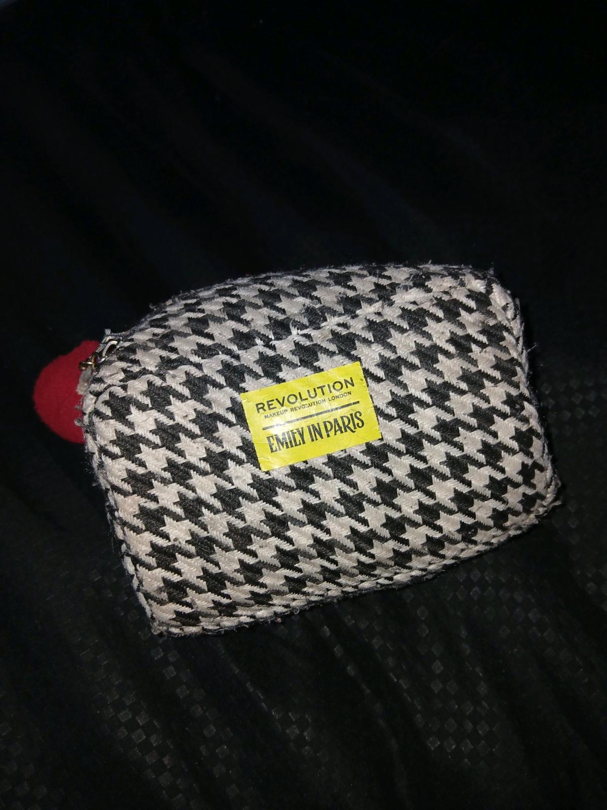 Makeup Revolution X Emily in Paris Bon Voyage Cosmetic Bag