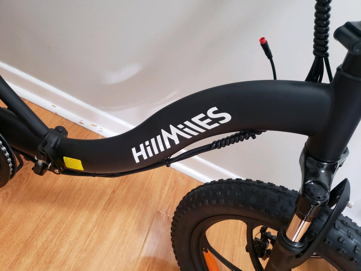 BRAND NEW HillMIES Black Folding Electric Fat Tire Bike - Pasadena, California - FleaMarketBay