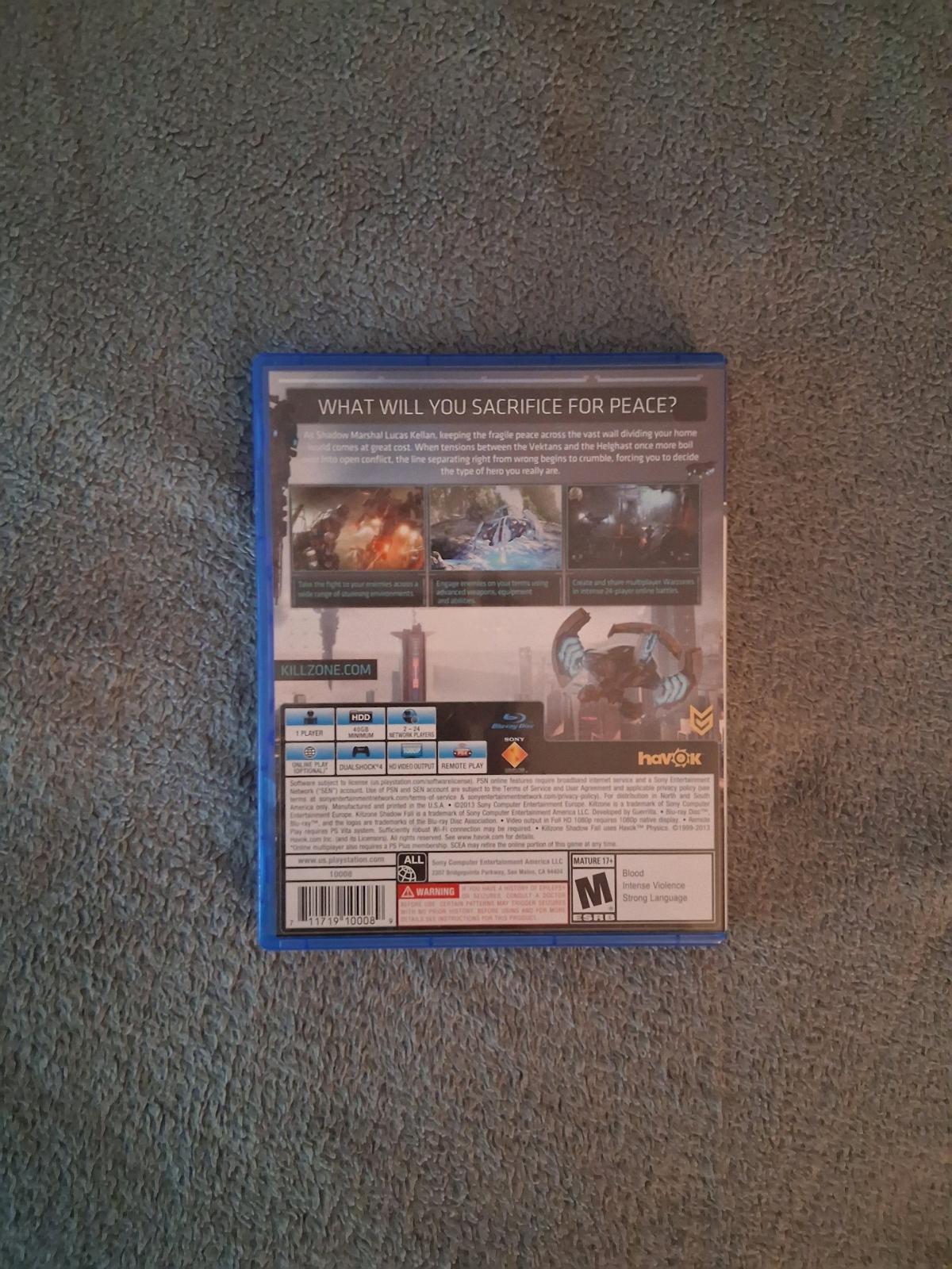 Killzone Shadow Fall PS4 - North Hollywood, California - FleaMarketBay