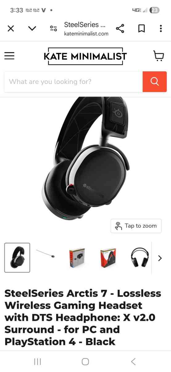 Steelseries Gaming headphones Noise lossless - Deridder, Louisiana - FleaMarketBay