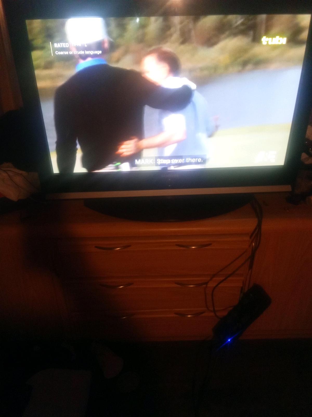 tv Samsung  46 inc very good conditions - Hemet, California