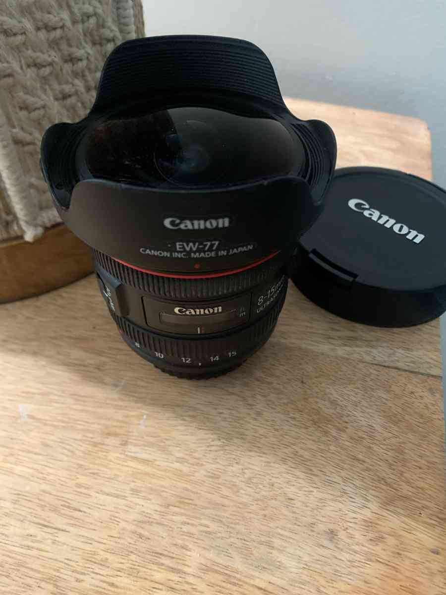 Camera Canon Fish Eye Lens - Costa Mesa, California - FleaMarketBay
