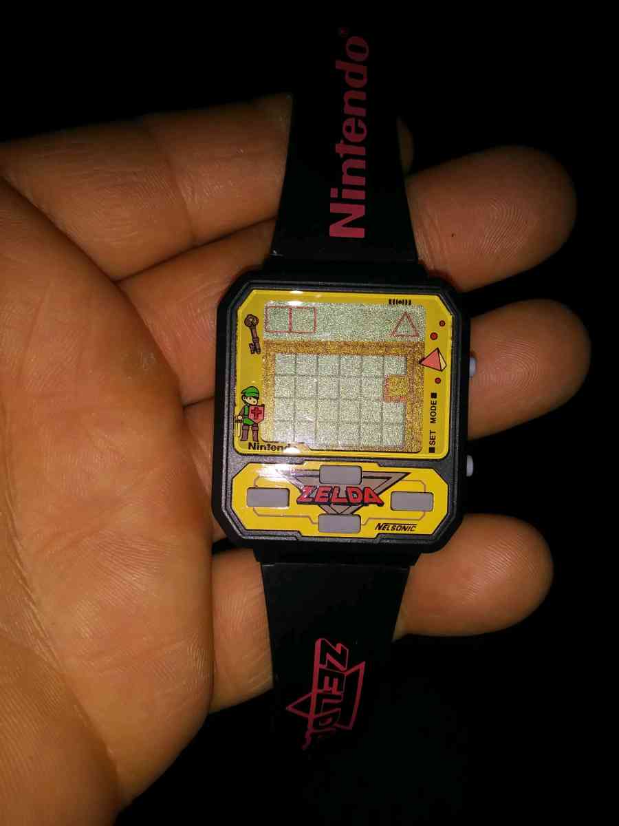Nelson electronics legend of Zelda vintage game watches - Pomona, California