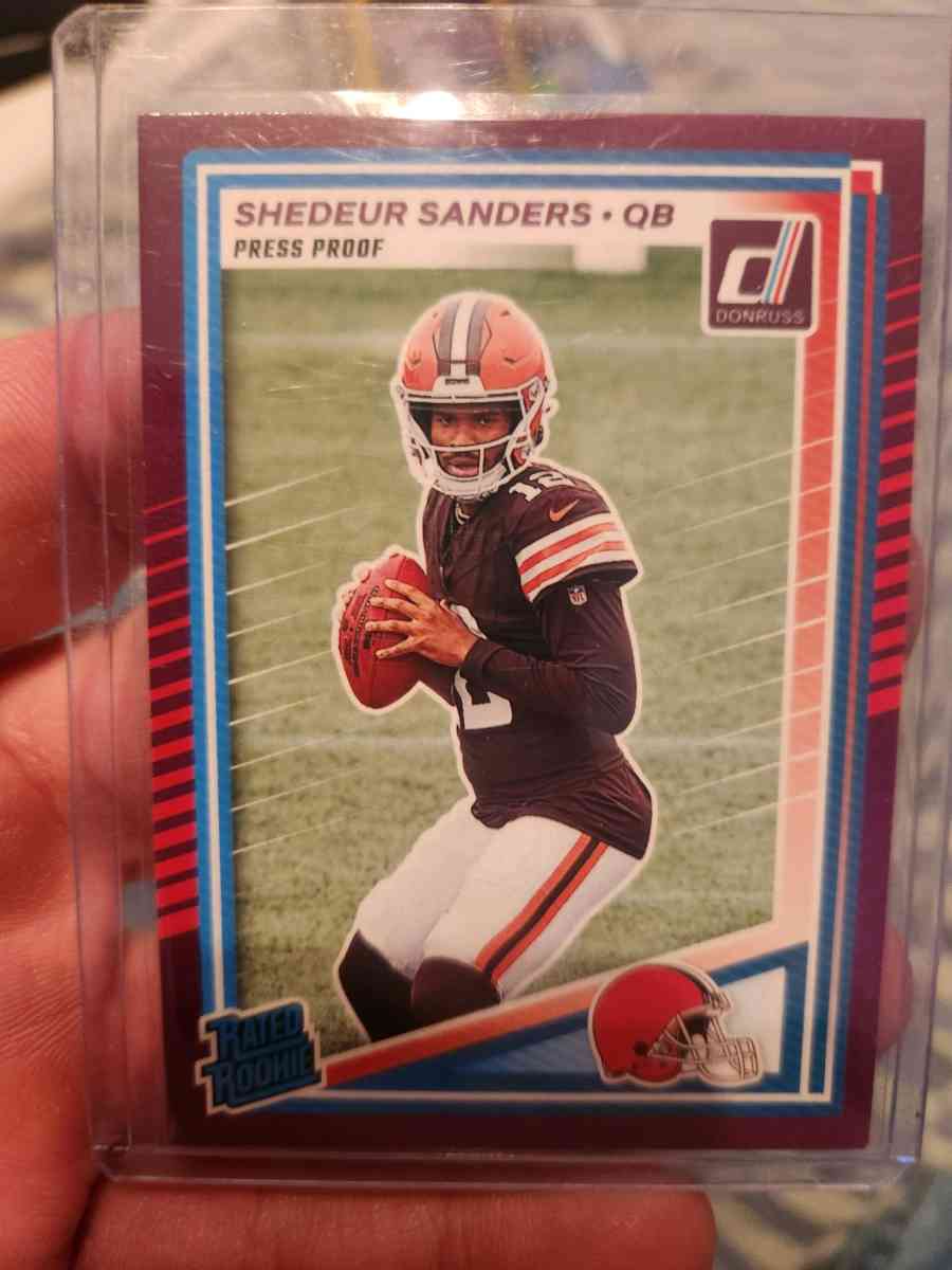 2025 Donruss Shedeur Sanders RC - Joplin, Missouri